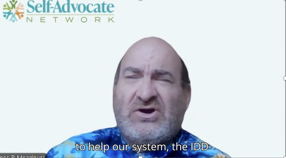 Man with blue shirt